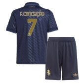 Juventus Francisco Conceicao #7 Derde tenue Kids 2024-25 Korte Mouwen (+ broek)