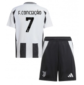 Juventus Francisco Conceicao #7 Thuis tenue Kids 2024-25 Korte Mouwen (+ broek)