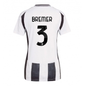 Juventus Gleison Bremer #3 Thuis tenue Dames 2024-25 Korte Mouwen