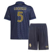 Juventus Manuel Locatelli #5 Derde tenue Kids 2024-25 Korte Mouwen (+ broek)