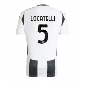 Juventus Manuel Locatelli #5 Thuis tenue 2024-25 Korte Mouwen