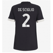 Juventus Mattia De Sciglio #2 Derde tenue Dames 2023-24 Korte Mouwen