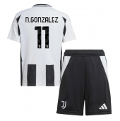 Juventus Nicolas Gonzalez #11 Thuis tenue Kids 2024-25 Korte Mouwen (+ broek)