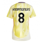 Juventus Teun Koopmeiners #8 Uit tenue Dames 2024-25 Korte Mouwen