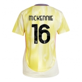 Juventus Weston McKennie #16 Uit tenue Dames 2024-25 Korte Mouwen