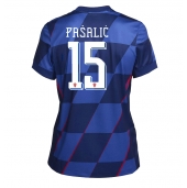 Kroatië Mario Pasalic #15 Uit tenue Dames EK 2024 Korte Mouwen