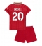 Liverpool Diogo Jota #20 Thuis tenue Kids 2024-25 Korte Mouwen (+ broek)