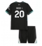 Liverpool Diogo Jota #20 Uit tenue Kids 2024-25 Korte Mouwen (+ broek)