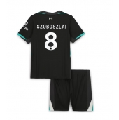 Liverpool Dominik Szoboszlai #8 Uit tenue Kids 2024-25 Korte Mouwen (+ broek)