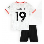 Liverpool Harvey Elliott #19 Derde tenue Kids 2024-25 Korte Mouwen (+ broek)