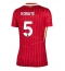 Liverpool Ibrahima Konate #5 Thuis tenue Dames 2024-25 Korte Mouwen