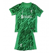 Liverpool Keeper Uit tenue Kids 2024-25 Korte Mouwen (+ broek)