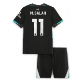 Liverpool Mohamed Salah #11 Uit tenue Kids 2024-25 Korte Mouwen (+ broek)