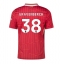 Liverpool Ryan Gravenberch #38 Thuis tenue 2024-25 Korte Mouwen