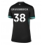 Liverpool Ryan Gravenberch #38 Uit tenue Dames 2024-25 Korte Mouwen