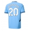 Manchester City Bernardo Silva #20 Thuis tenue 2024-25 Korte Mouwen