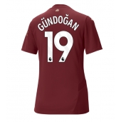 Manchester City Ilkay Gundogan #19 Derde tenue Dames 2024-25 Korte Mouwen