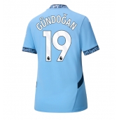 Manchester City Ilkay Gundogan #19 Thuis tenue Dames 2024-25 Korte Mouwen