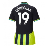 Manchester City Ilkay Gundogan #19 Uit tenue Dames 2024-25 Korte Mouwen