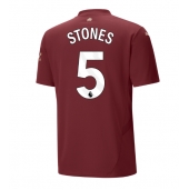 Manchester City John Stones #5 Derde tenue 2024-25 Korte Mouwen