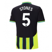 Manchester City John Stones #5 Uit tenue 2024-25 Korte Mouwen