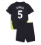 Manchester City John Stones #5 Uit tenue Kids 2024-25 Korte Mouwen (+ broek)