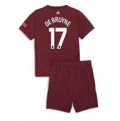 Manchester City Kevin De Bruyne #17 Derde tenue Kids 2024-25 Korte Mouwen (+ broek)