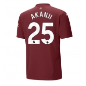 Manchester City Manuel Akanji #25 Derde tenue 2024-25 Korte Mouwen