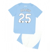 Manchester City Manuel Akanji #25 Thuis tenue Kids 2023-24 Korte Mouwen (+ broek)