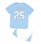 Manchester City Manuel Akanji #25 Thuis tenue Kids 2023-24 Korte Mouwen (+ broek)