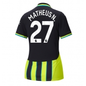 Manchester City Matheus Nunes #27 Uit tenue Dames 2024-25 Korte Mouwen