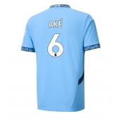 Manchester City Nathan Ake #6 Thuis tenue 2024-25 Korte Mouwen