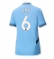 Manchester City Nathan Ake #6 Thuis tenue Dames 2024-25 Korte Mouwen