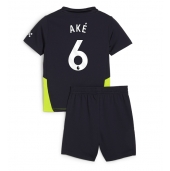 Manchester City Nathan Ake #6 Uit tenue Kids 2024-25 Korte Mouwen (+ broek)