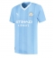 Manchester City Oscar Bobb #52 Thuis tenue 2023-24 Korte Mouwen