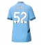 Manchester City Oscar Bobb #52 Thuis tenue Dames 2024-25 Korte Mouwen