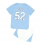 Manchester City Oscar Bobb #52 Thuis tenue Kids 2023-24 Korte Mouwen (+ broek)