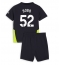 Manchester City Oscar Bobb #52 Uit tenue Kids 2024-25 Korte Mouwen (+ broek)