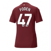 Manchester City Phil Foden #47 Derde tenue Dames 2024-25 Korte Mouwen