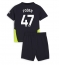 Manchester City Phil Foden #47 Uit tenue Kids 2024-25 Korte Mouwen (+ broek)