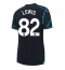 Manchester City Rico Lewis #82 Derde tenue Dames 2023-24 Korte Mouwen