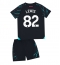 Manchester City Rico Lewis #82 Derde tenue Kids 2023-24 Korte Mouwen (+ broek)