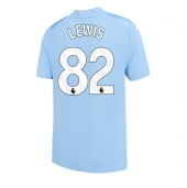 Manchester City Rico Lewis #82 Thuis tenue 2023-24 Korte Mouwen