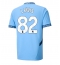 Manchester City Rico Lewis #82 Thuis tenue 2024-25 Korte Mouwen