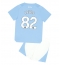 Manchester City Rico Lewis #82 Thuis tenue Kids 2023-24 Korte Mouwen (+ broek)