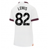 Manchester City Rico Lewis #82 Uit tenue Dames 2023-24 Korte Mouwen