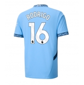 Manchester City Rodri Hernandez #16 Thuis tenue 2024-25 Korte Mouwen