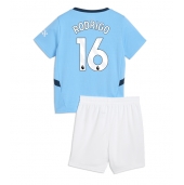 Manchester City Rodri Hernandez #16 Thuis tenue Kids 2024-25 Korte Mouwen (+ broek)