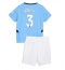 Manchester City Ruben Dias #3 Thuis tenue Kids 2024-25 Korte Mouwen (+ broek)