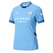 Manchester City Thuis tenue Dames 2024-25 Korte Mouwen